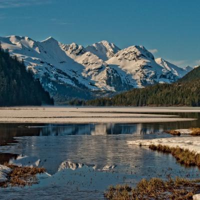 Eyak Lake From Power Creek